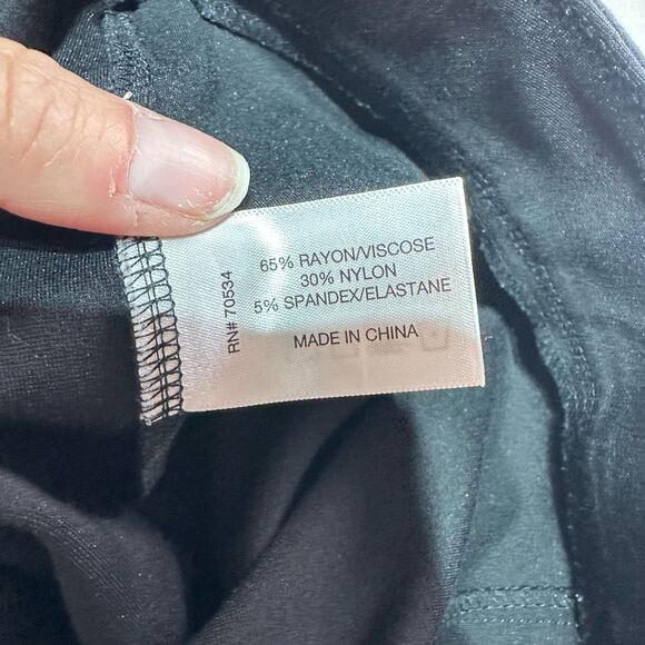 Orvis‎ Women's XL Black Pull-On Stretch Pants Career Office Casual Athleisure - Picture 9 of 16